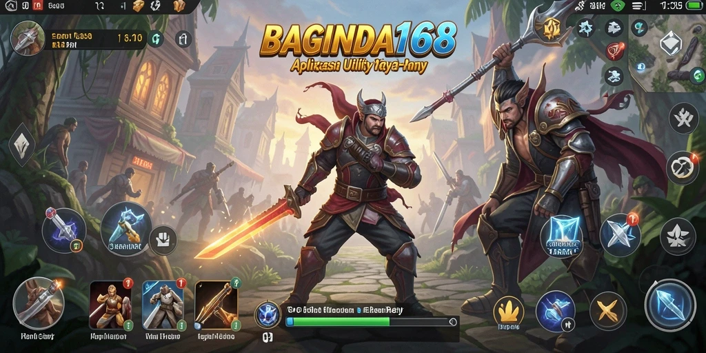 Tampilan antarmuka utama BAGINDA168 yang sederhana dan fungsional.