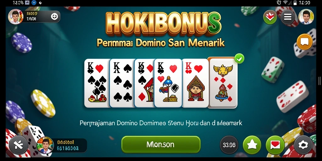 Gambaran menarik dari gameplay HOKIBONUS yang seru.