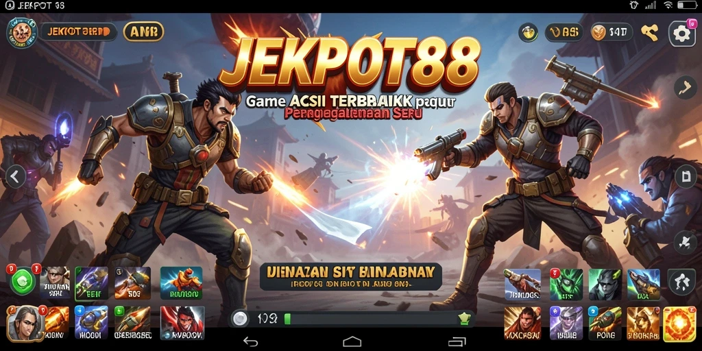Tampilan gameplay seru di JEKPOT88 yang memikat.
