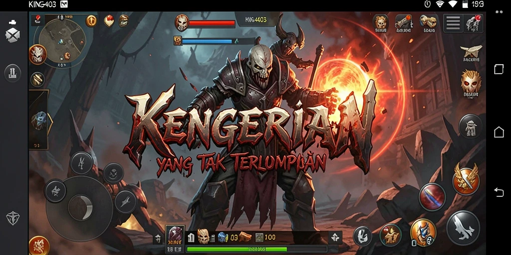 Gambaran gameplay KING403 yang menegangkan dan menakutkan.